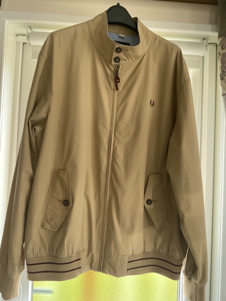 Mens Fred Perry Harrington Jacket XXL 